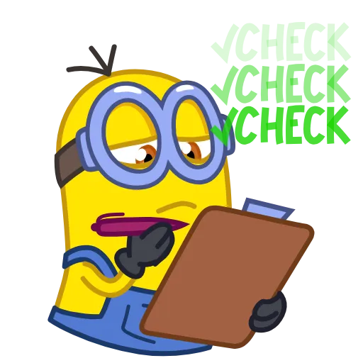 ☑️ Стикер «Minions» для Telegram