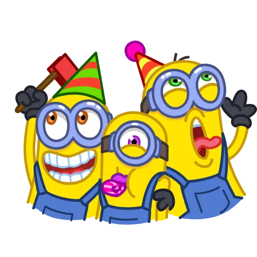 🥳 Эмодзи «Minions» для Telegram