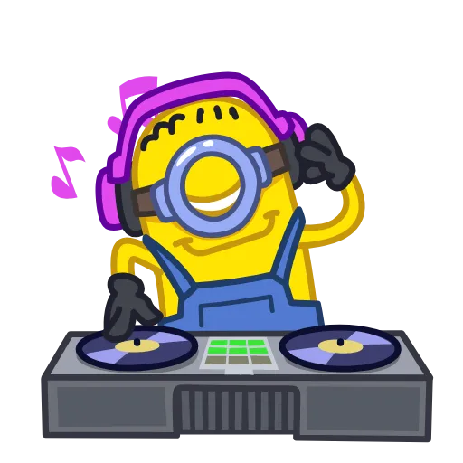 🎵 Эмодзи «Minions» для Telegram