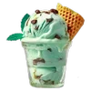 🍦 Эмодзи «Набор эмоджи с мятным рандомчиком» для Telegram