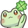 🍀 Эмодзи «Mint The Frog» для Telegram
