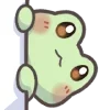 😶‍🌫️ Эмодзи «Mint The Frog» для Telegram