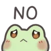 👎 Эмодзи «Mint The Frog» для Telegram