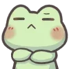 😑 Эмодзи «Mint The Frog» для Telegram