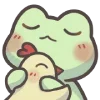🫶 Эмодзи «Mint The Frog» для Telegram