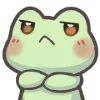 😕 Эмодзи «Mint The Frog» для Telegram