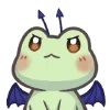 👿 Эмодзи «Mint The Frog» для Telegram