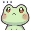 🙁 Эмодзи «Mint The Frog» для Telegram