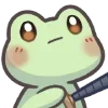 🫤 Эмодзи «Mint The Frog» для Telegram