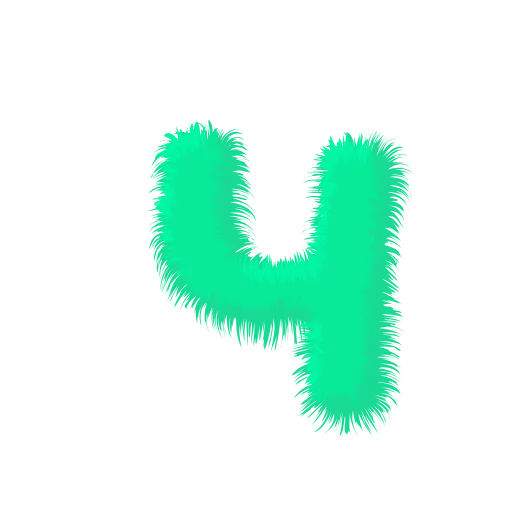 🤌 Эмодзи «Wool Letters Mint» для Telegram