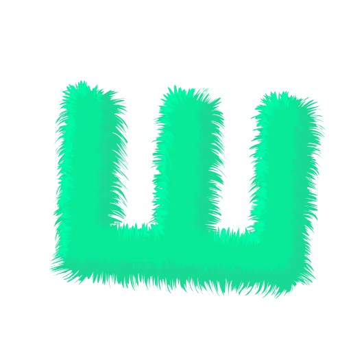 🤌 Эмодзи «Wool Letters Mint» для Telegram