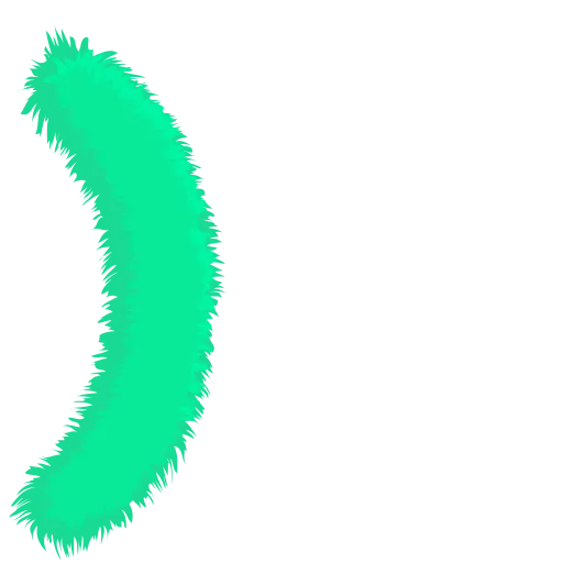 👌 Эмодзи «Wool Letters Mint» для Telegram