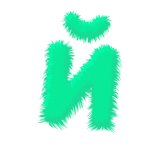 🤌 Эмодзи «Wool Letters Mint» для Telegram