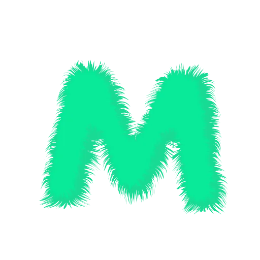 🤌 Эмодзи «Wool Letters Mint» для Telegram