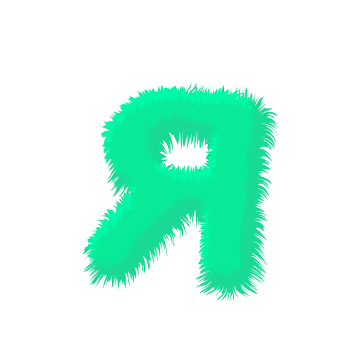 🤌 Эмодзи «Wool Letters Mint» для Telegram