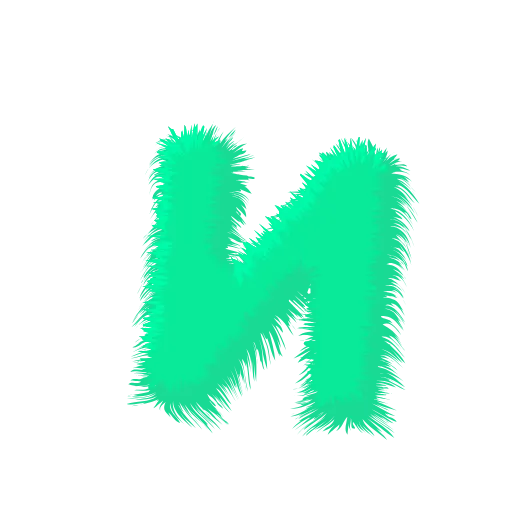 🤌 Эмодзи «Wool Letters Mint» для Telegram