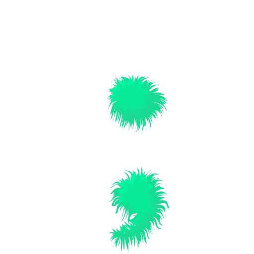👌 Эмодзи «Wool Letters Mint» для Telegram