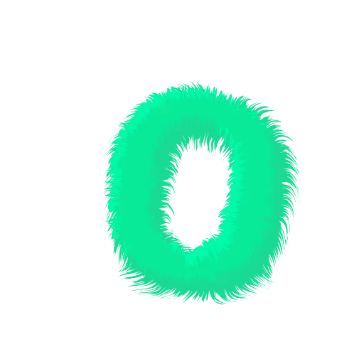 🤌 Эмодзи «Wool Letters Mint» для Telegram