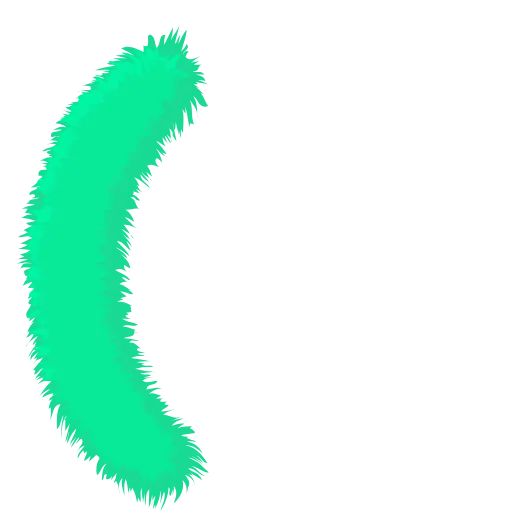 👌 Эмодзи «Wool Letters Mint» для Telegram