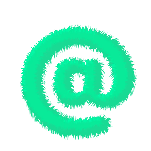 👏 Эмодзи «Wool Letters Mint» для Telegram