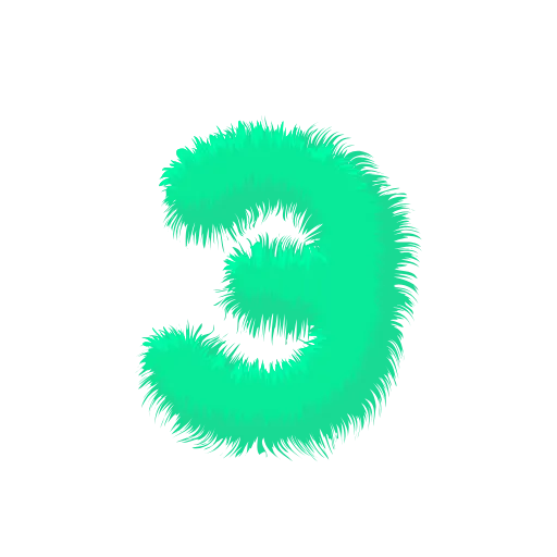 🤌 Эмодзи «Wool Letters Mint» для Telegram