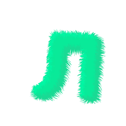 🤌 Эмодзи «Wool Letters Mint» для Telegram