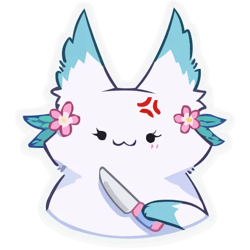 🔪 Эмодзи «Набор эмоджи с Минто из ВК в качестве» для Telegram