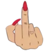 🖕 Эмодзи «Red» для Telegram