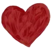 ❤️ Эмодзи «Red» для Telegram