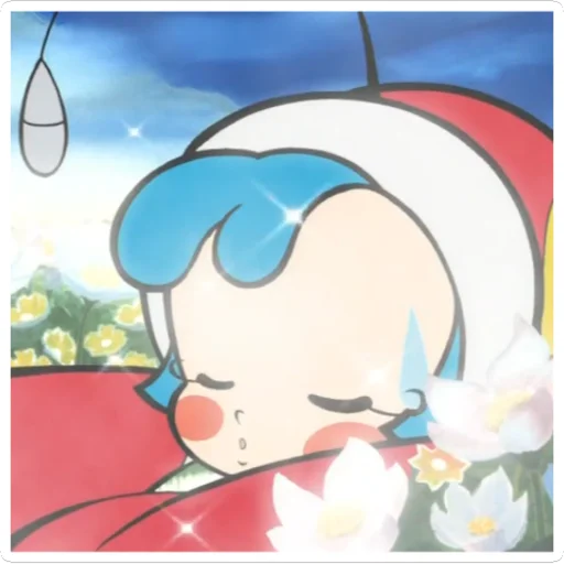 💀 Стикер «Milk Chan (Super Milk Chan)» для Telegram