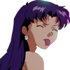 😛 Эмодзи «Misato» для Telegram