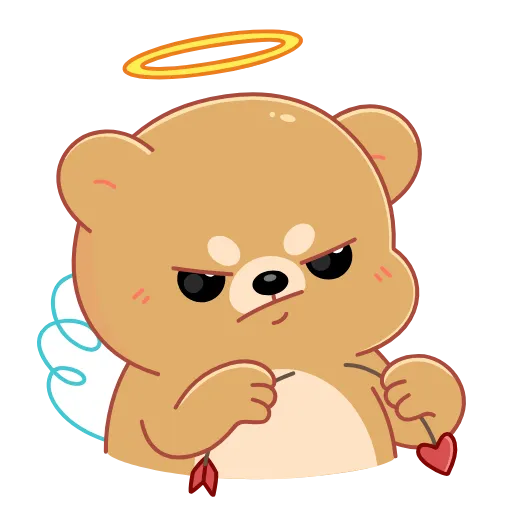 😏 Эмодзи «Мишка» для Telegram