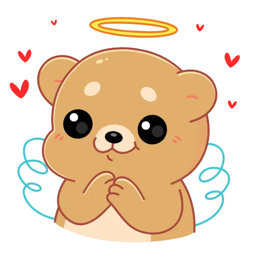 🥰 Эмодзи «Мишка» для Telegram