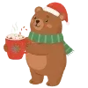 ❄️ Эмодзи «Мишуткины Забавы» для Telegram
