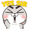 🫡 Эмодзи «Miss Rabbit» для Telegram