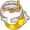 🤿 Эмодзи «Miss Rabbit» для Telegram