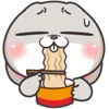 🍜 Эмодзи «Miss Rabbit» для Telegram