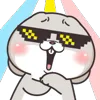 😎 Эмодзи «Miss Rabbit» для Telegram