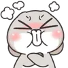 😤 Эмодзи «Miss Rabbit» для Telegram