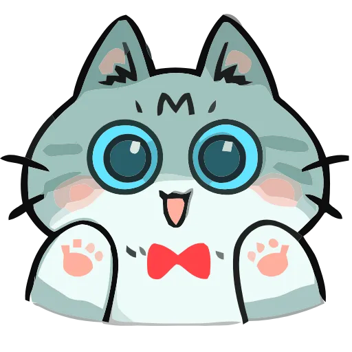 😳 Эмодзи «Mixcat» для Telegram