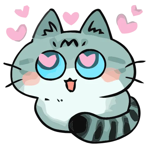 😍 Эмодзи «Mixcat» для Telegram