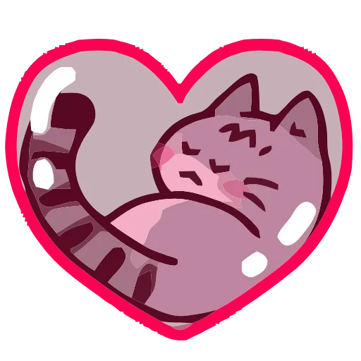 ❤️ Эмодзи «Mixcat» для Telegram