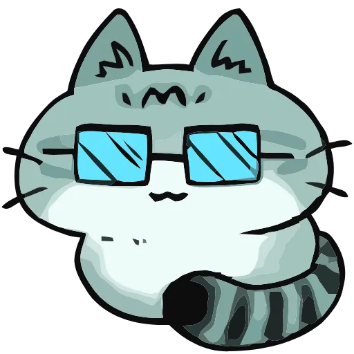 😎 Эмодзи «Mixcat» для Telegram