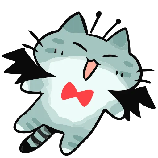 🦇 Эмодзи «Mixcat» для Telegram
