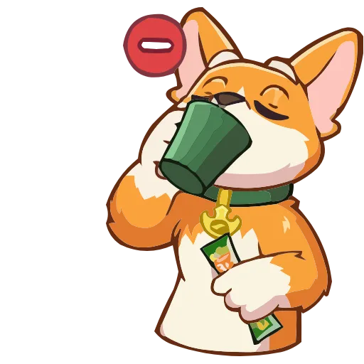 ☕️ Эмодзи «Миксик» для Telegram