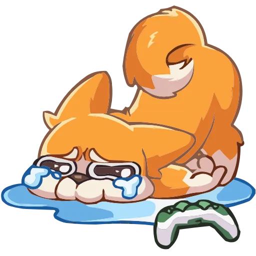 😭 Эмодзи «Миксик» для Telegram