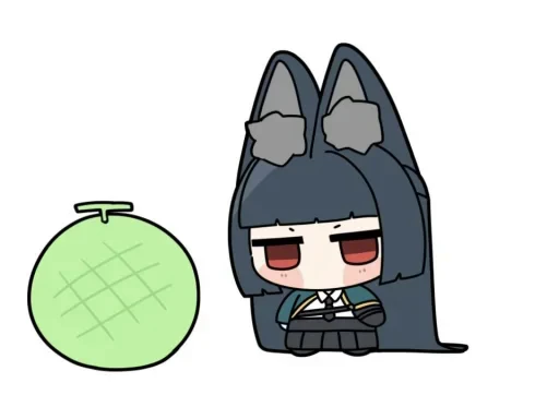 🍈 Стикер «𝑴𝒊𝒚𝒂𝒃𝒊» для Telegram
