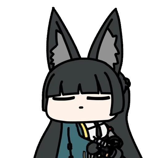 🦊 Стикер «𝑴𝒊𝒚𝒂𝒃𝒊» для Telegram
