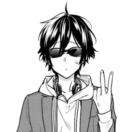 😎 Стикер «Miyamura» для Telegram