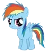 🌈 Эмодзи «🤷‍♀ My Little Pony» для Telegram